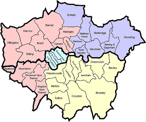 Distritos de Londres